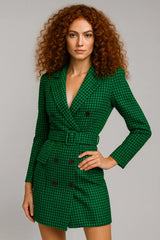 Sonbahar ve Kış Kadın Modası Uzun Kollu Kemer Çift