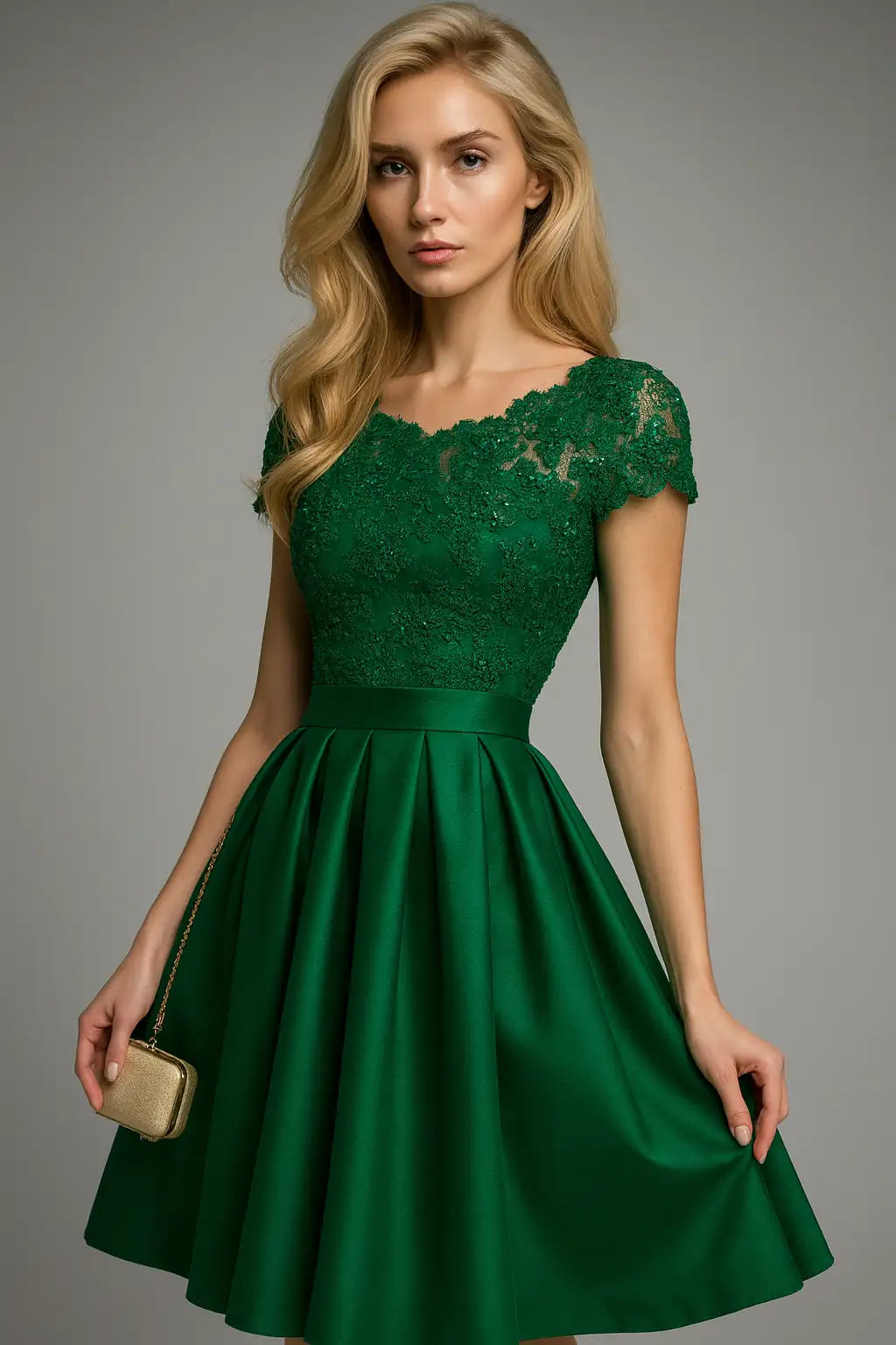 Sırt dekolteli elbise