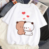 Bubu Dudu SVG Love Tee - Stylish & Comfortable-L235-24 WHITE-1