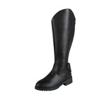 But Knee High Thick Heel Fashion Simple Side Zipper Knight-5