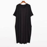 Classic Black Maxi Dress | Elegant & Versatile-1