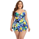 2022 New Push Up One Piece Swimsuit Women Plus Size Swimwear Large Big Plussize Swimming Suits Beachwear Bathing Suits-5552-6-12