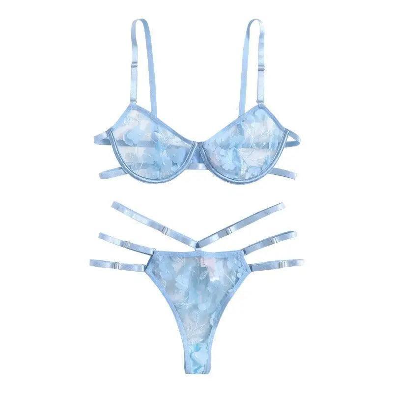 Lingerie Suit Ladies Sky Blue-SkyBlue-2