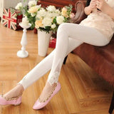 LOVEMI - Lovemi - Fashion Ladies Crochet Lace Leggings