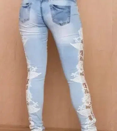 Lace jeans-2