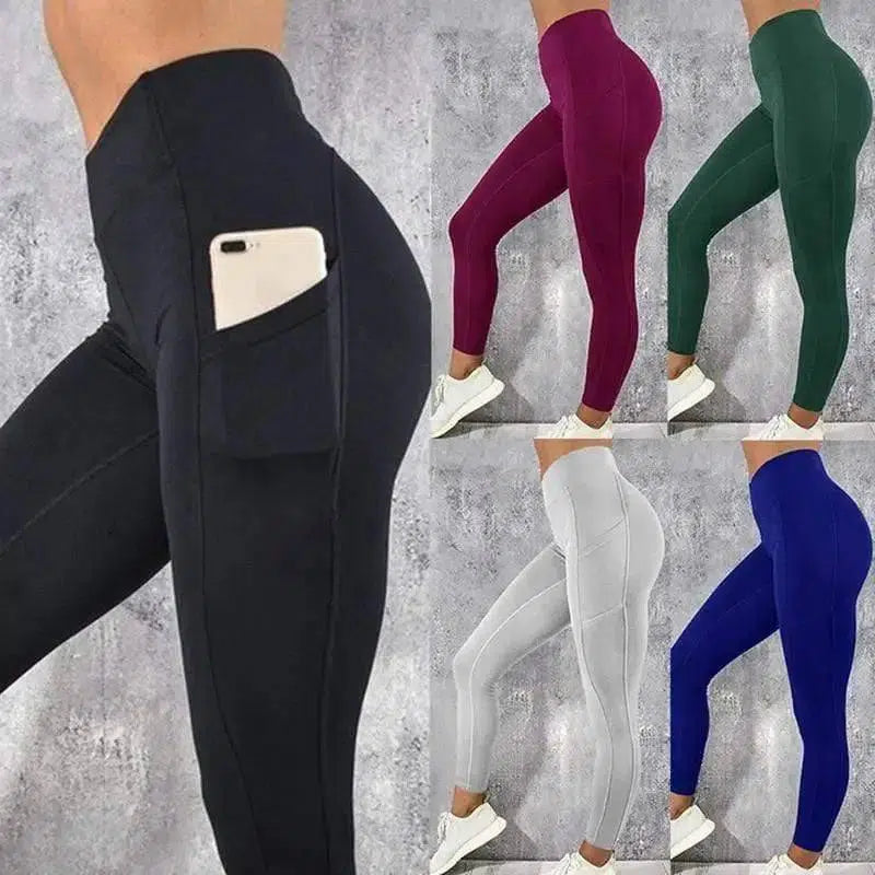 Breathable and moisture-absorbing tight yoga pants-1