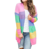 Women's Lightweight Long Knit Cardigan-1