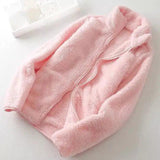 LOVEMI - Lovemi - Coral Fleece Jacket