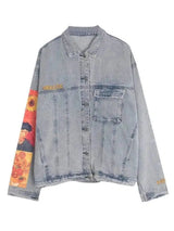 LOVEMI - Lovemi - Denim jacket hip hop loose tide brand shirt