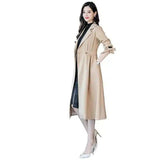 LOVEMI - Lovemi - Double breasted coat slim women's jacket