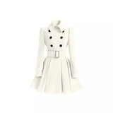 LOVEMI - Lovemi - Fashion Slim Long Women's Woolen Coat