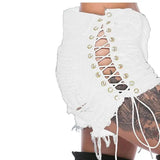 GOTHIC RIPPED MINI JEAN SHORTS-198white-15