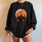 LOVEMI - Lovemi - Halloween Long-sleeved Spot Ouma Plus Cashmere