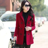 LOVEMI - Lovemi - Ladies Autumn Casual Woolen Coat