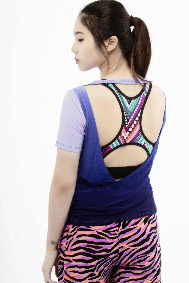 Ladies knitted open back top . Brand HYDRA-S-3