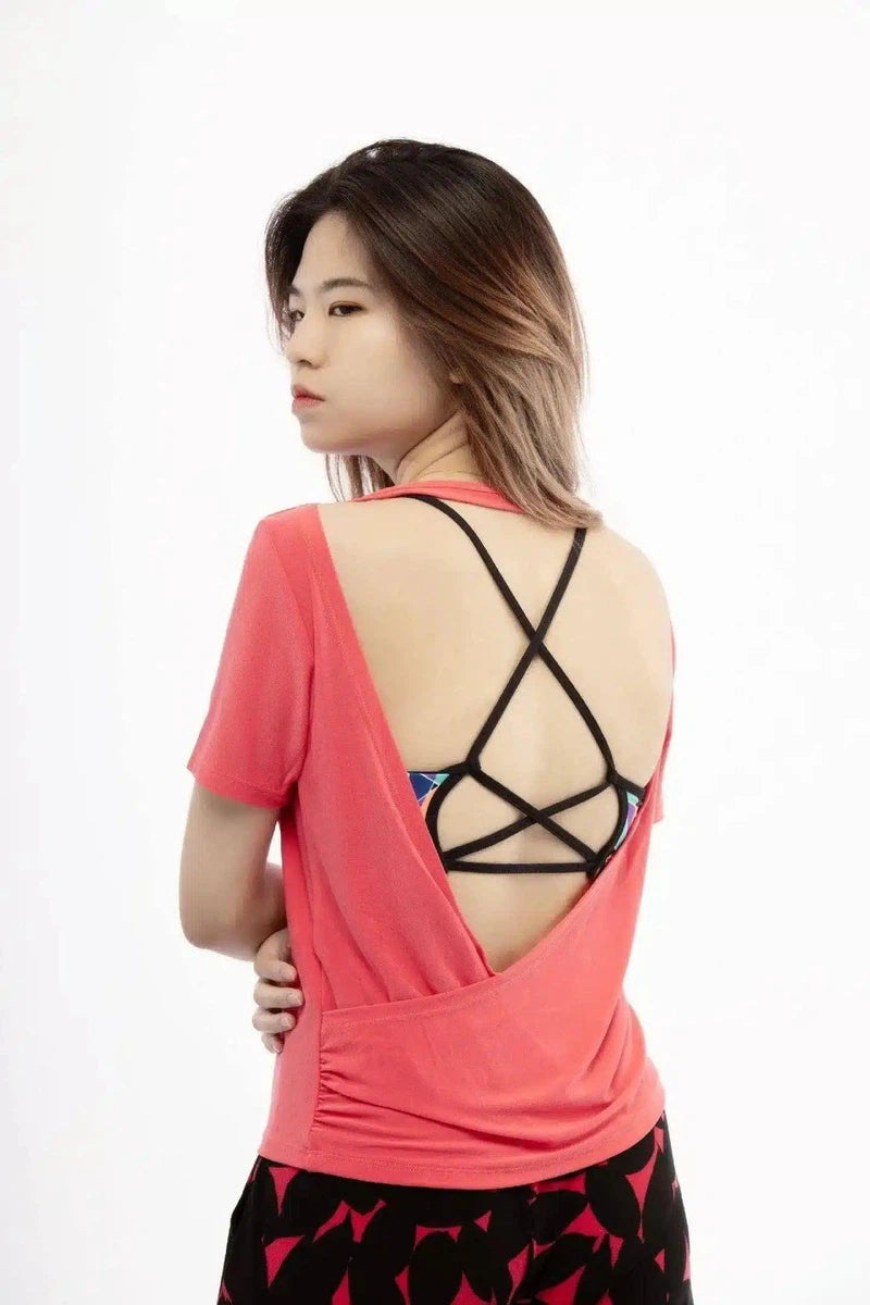 LOVEMI - Lovemi - Ladies knitted open back top . Brand HYDRA