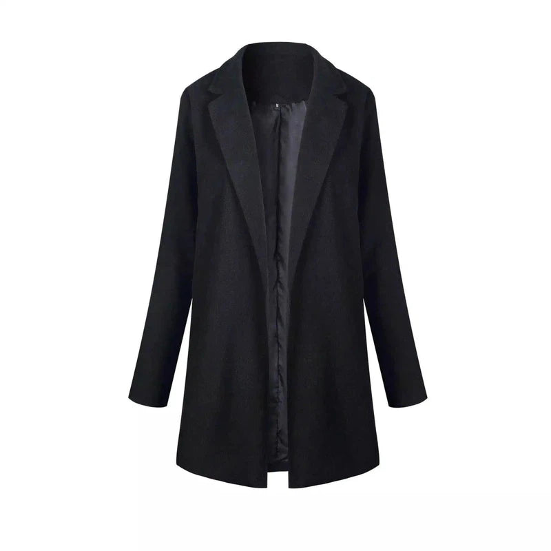 LOVEMI - Lovemi - Lapel Slim Cardigan temperate blazer