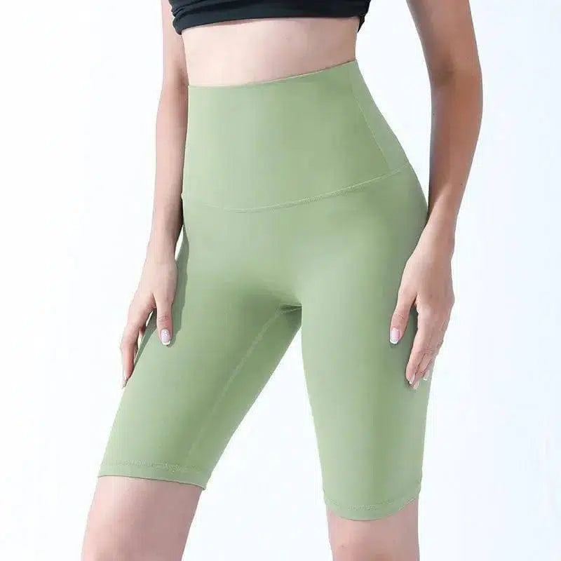 Leggings Women's Tight-fitting Yoga Clothes Barbie Riding-Avocado-6