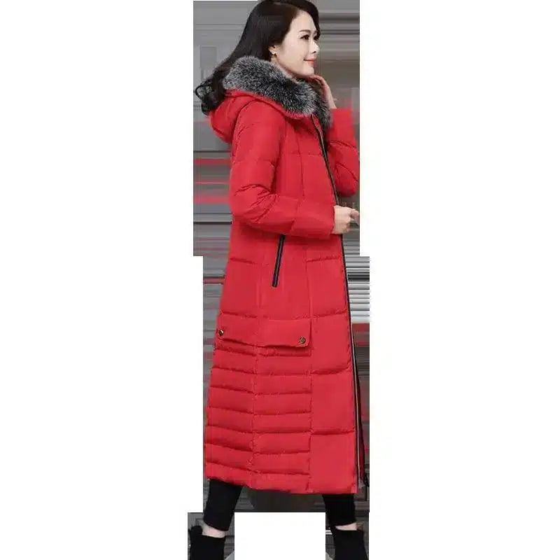 LOVEMI - Lovemi - Long Sleeve Thickened Straight-Cut Coat