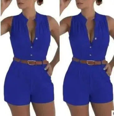 Loose Slim Casual Jumpsuit-sapphire-78