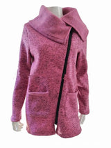 LOVEMI - Lovemi - Plus Velvet Sweater Female Wool Sweater Coat