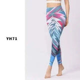 Printed sports leggings-YH71 style-3