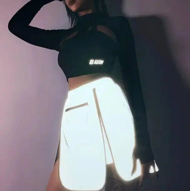 Reflective slit skirt-3