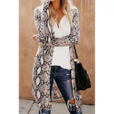 LOVEMI - Lovemi - Streetwear Women Long Sleeve Cardigan Leopard