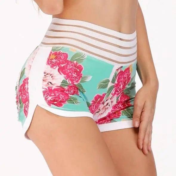 LOVEMI - Lovemi - Summer Floral Booty Shorts