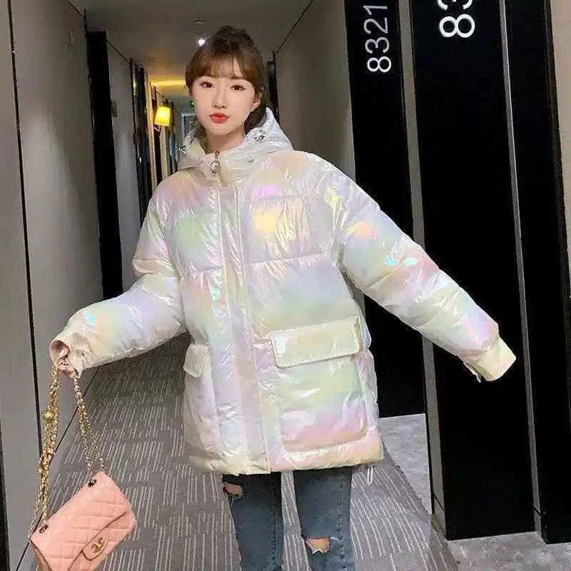 LOVEMI - Lovemi - Thick loose padded jacket