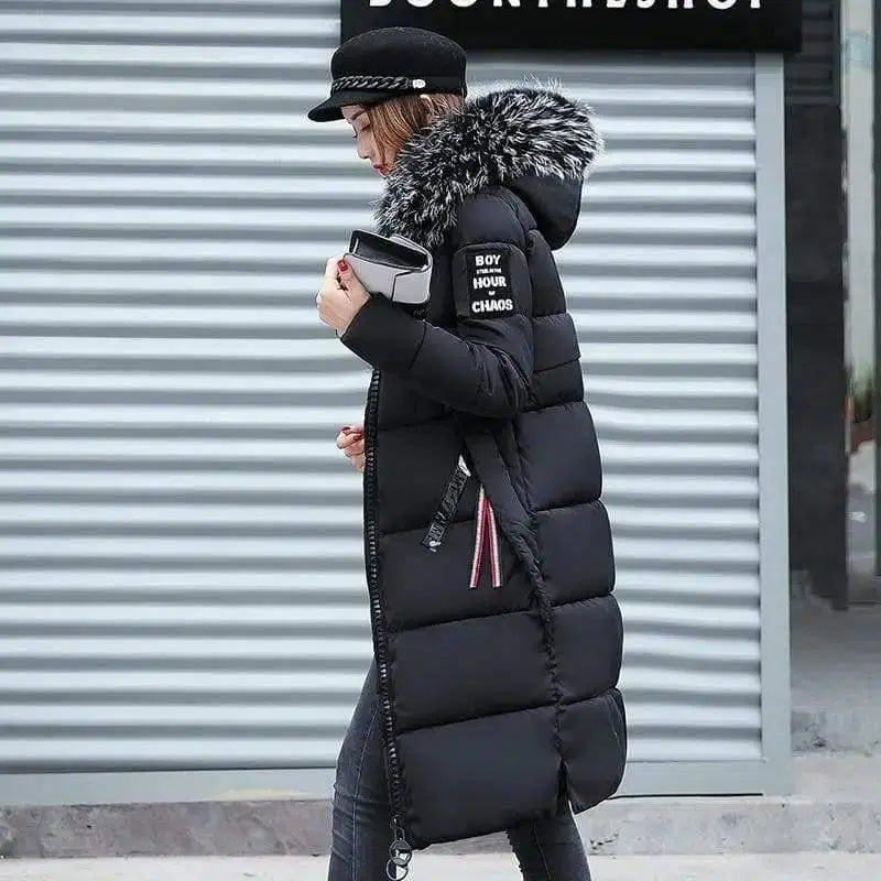 LOVEMI - Lovemi - Winter Elegance: Chic Padded Jacket with korean