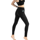 Women's High Stretch Hip-lifting Slim-fit Sweat-absorbent-Black-2