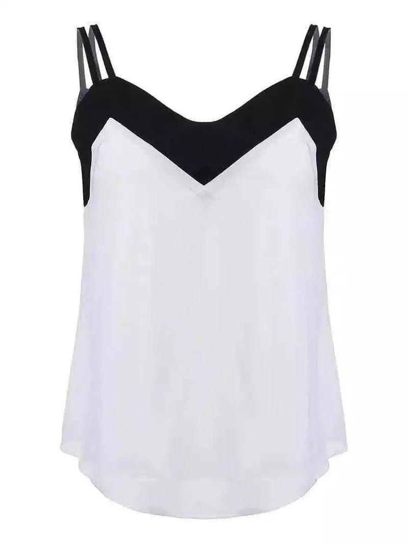 LOVEMI - Lovemi - XS-4XL Women Sexy Strap V Neck Backless Chiffon