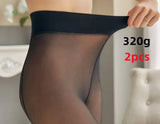 Maternity Silk Tights in Grey, Black, Brown-29