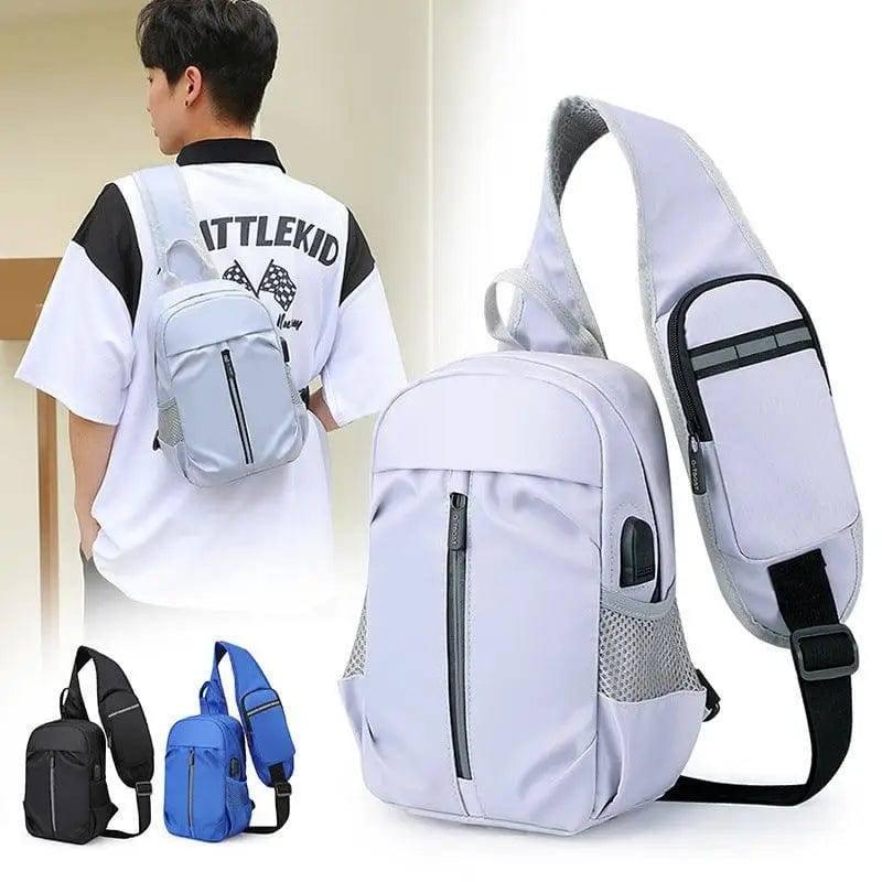 Men Chest Bag With Phone Wallet Design Crossbody Shouder-1