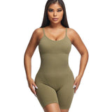 Stylish Corset One Piece for Ultimate Body Shaping-Olive Green-6