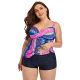 Swimwear Two Piece Women Swimsuit-Pink-3