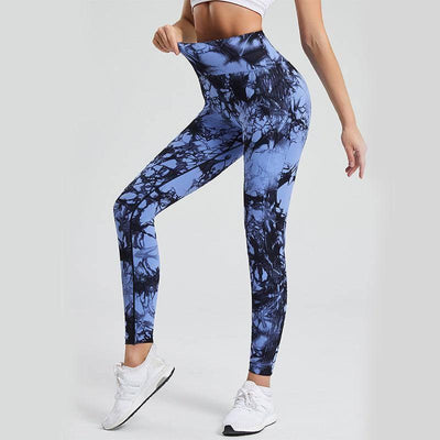 Stylish Printed Workout Leggings - Vibrant & Versatile-5