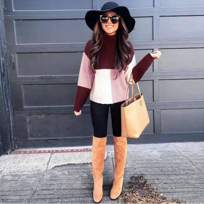 Sweater pullover casual sweater-2