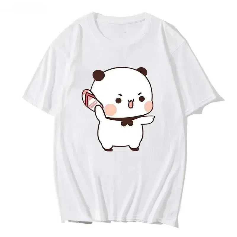 Women's Bubu Dudu Tee-L235-28 WHITE-1