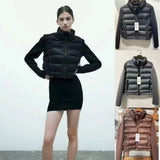 Women's Fashion Petite Cotton-padded Coat Jacket-1