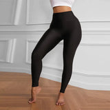 Women's Solid Color Slim Fit Leggings-1