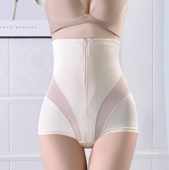 Women Sexy Body Shaping Wear Postpartum Ultra-Thin Belly-Beige-6