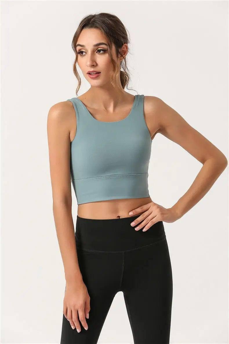 Yoga vest-Green-5